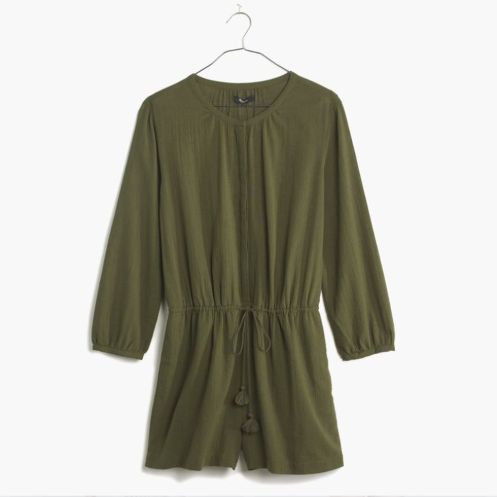 NWOT Madewell Mallorca Cover-up Romper
